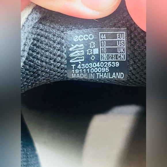 ECCO Men's Soft Lace 7 Long Sneakers wild Pigeon color - Picture 3 of 11